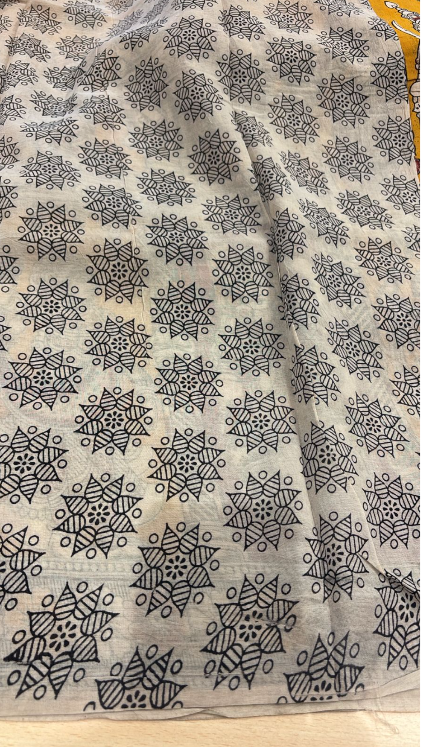 Black TUSSAR SILK, blouse
